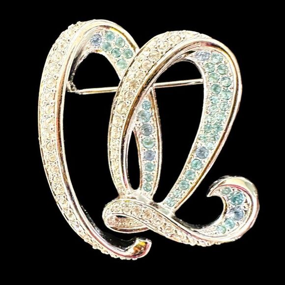 SWAROVSKI CRYSTAL Jewelry Lot Bundle of 6 Signed Swarovski Crystal Pieces Americ - Picture 6 of 9